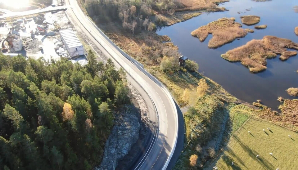 Fra Vassmarka langs Nye Veiers prosjekt E6 Kvithammar – Åsen. Her har Nye Veier kartlagt hvordan sprengningsarbeid påvirker fuglelivet.