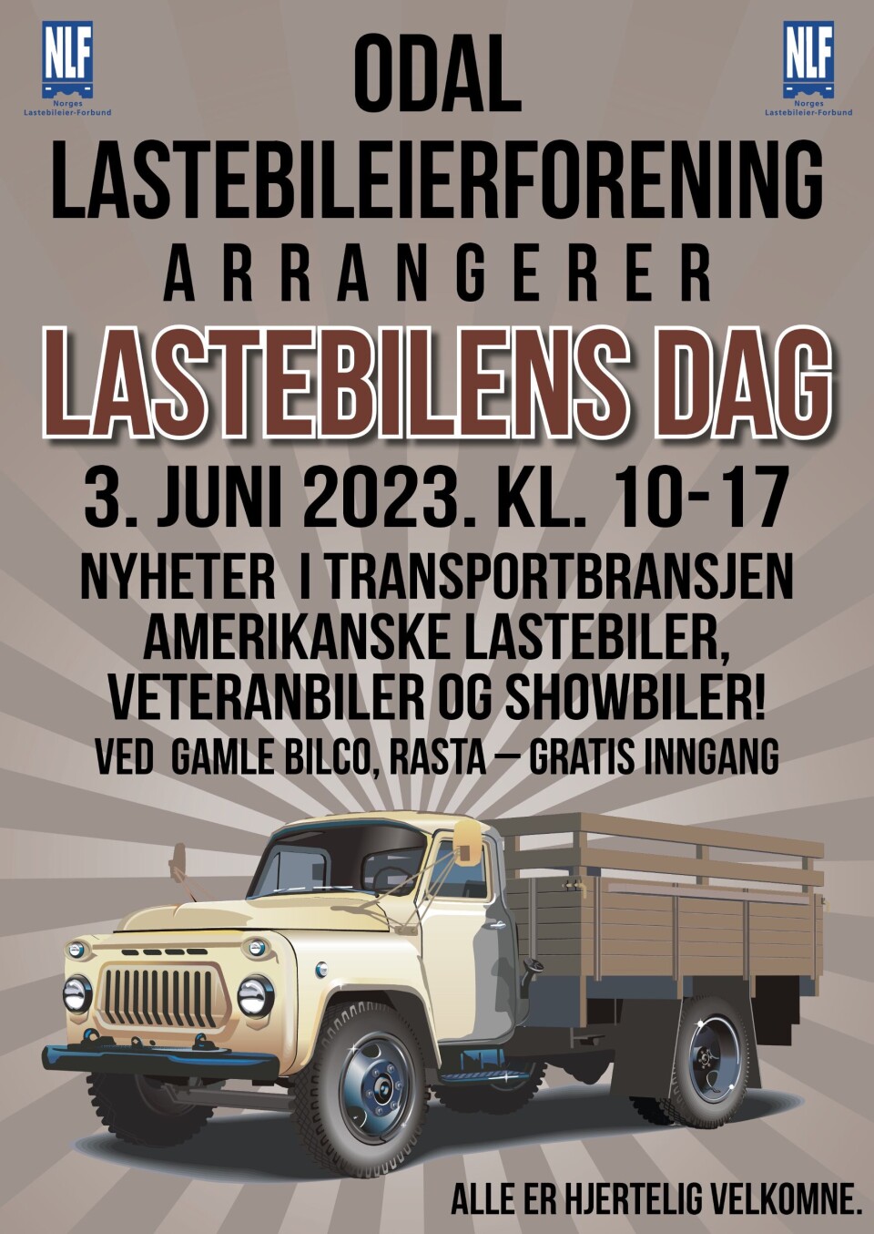 Plakaten til årets arrangement.