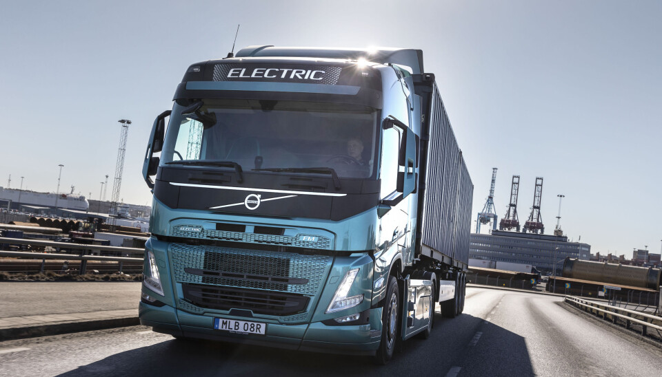 Volvo-kunde bestilte opp mot 1000 elektriske lastebiler