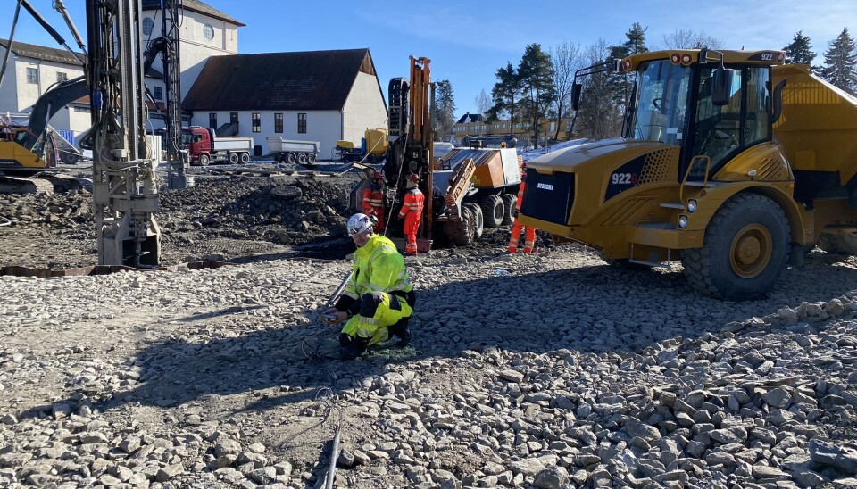 KLIMAGRUNN: Ny metode halverer klimagassutslipp fra grunnarbeid i kvikkleire. Instrumentering er nøkkelen.