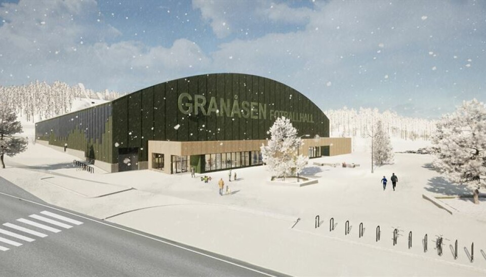 Granåsen fotballhall.