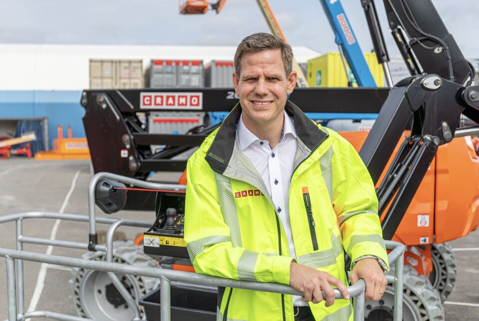Adm. direktør i Cramo, Thomas Astrup.