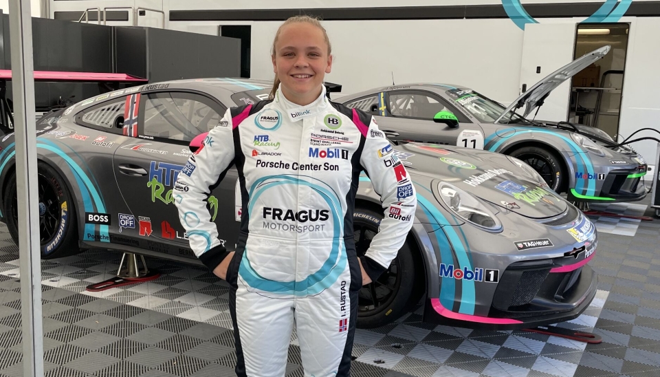 17-åringen Isabell Rustad, som er datteren til motorsportslegenden Tommy Rustad, kjører for HTB Racing og NMK Hadeland.
