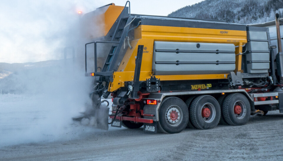 Illustrasjonsbilde av vinterdrift. Illustrasjonsbilde av vinterdrift.
