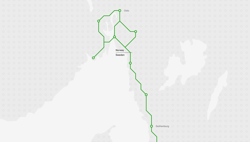 SAMMENKOBLET: Einrides ekspansjon i Norge vil utvide Nordic Link-nettet, som først ble etablert i 2022, og koble sammen strategiske steder i Oslo-regionen. Nettet vil så utvides ytterligere sørover, for å forbinde Norge, Sverige og etter hvert Danmark langs E6.