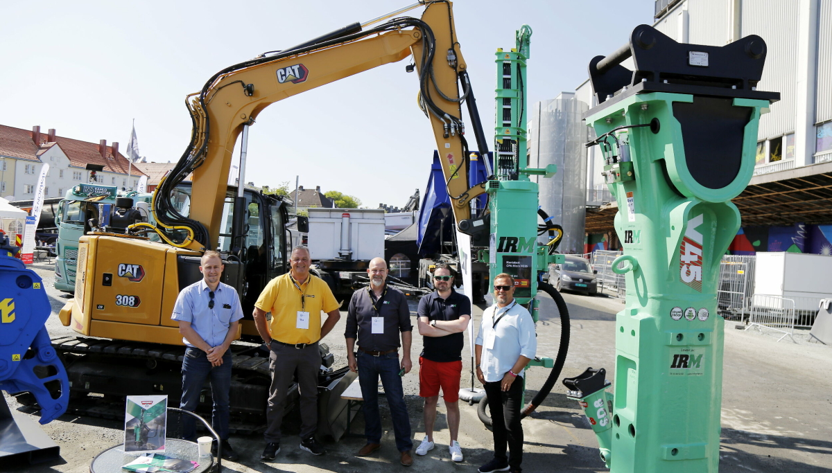 8-tonner med kraftig boretårn