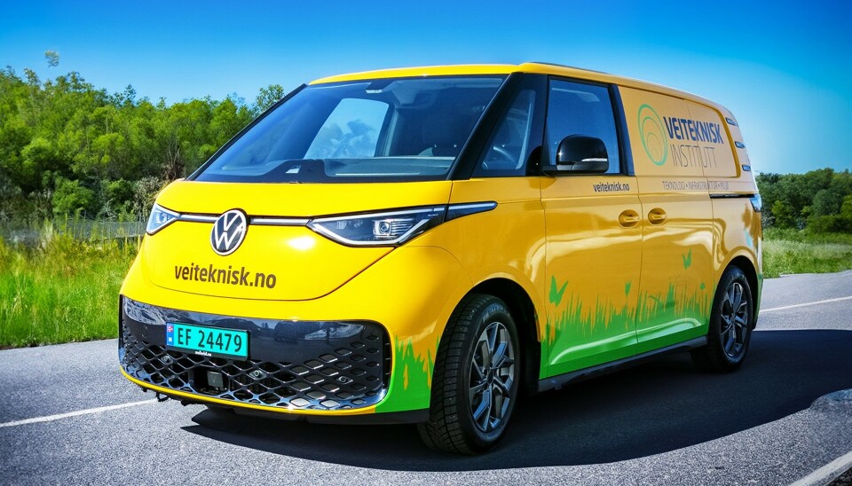 Veiteknisk institutt feirer 50 år og har i år gått til anskaffelse av helelektriske VW ID. Buzz som ny målebil.