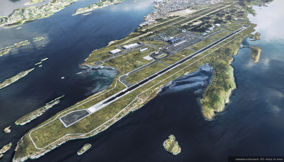 NY: Slik skal nye Bodø Lufthavn bli.