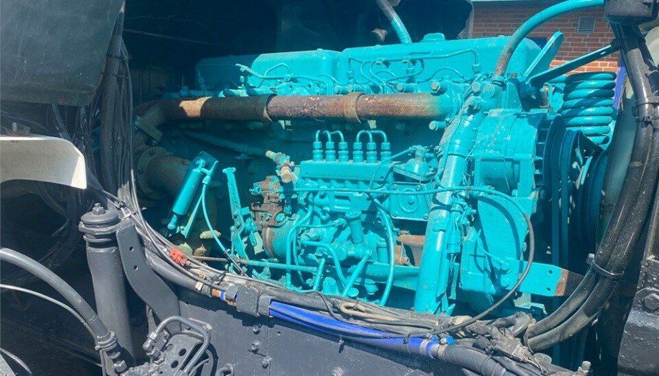 Spesiell Scania trekkvogn til salgs