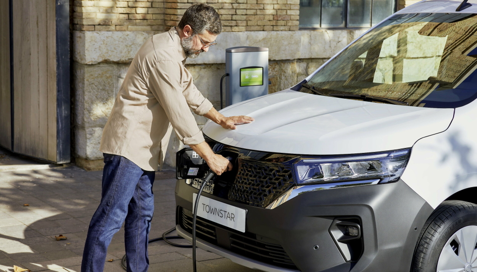 BATTERI: Med en batterikapasitet på 45 kWt har Townstar en rekkevidde på inntil 275 km under blandet kjøring.