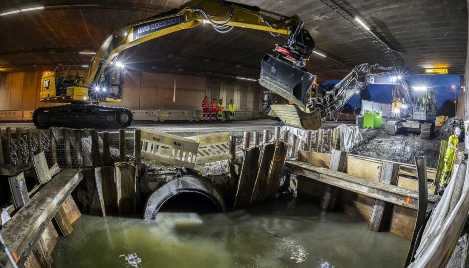 Arbeidene med oppgraderingen går hele døgnet hele uka på Sjølyst- og Bygdølokket. Men fortsatt er det et stykke frem til normalsituasjon.
