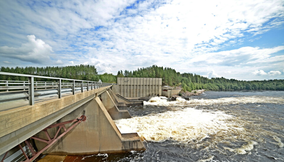 DAM: Arkivbilde fra Braskereidfoss kraftverk i Innlandet.