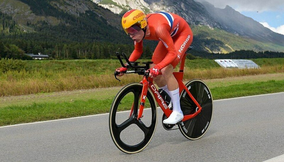 KONKURRANSE: Illustrasjonsbilde av Andreas Leknessund på temposykkel. Bildet er ikke tatt i forbindelse med Arctic Race, og er kun ment som illustrasjon av en sykkelkonkurranse-situasjon.