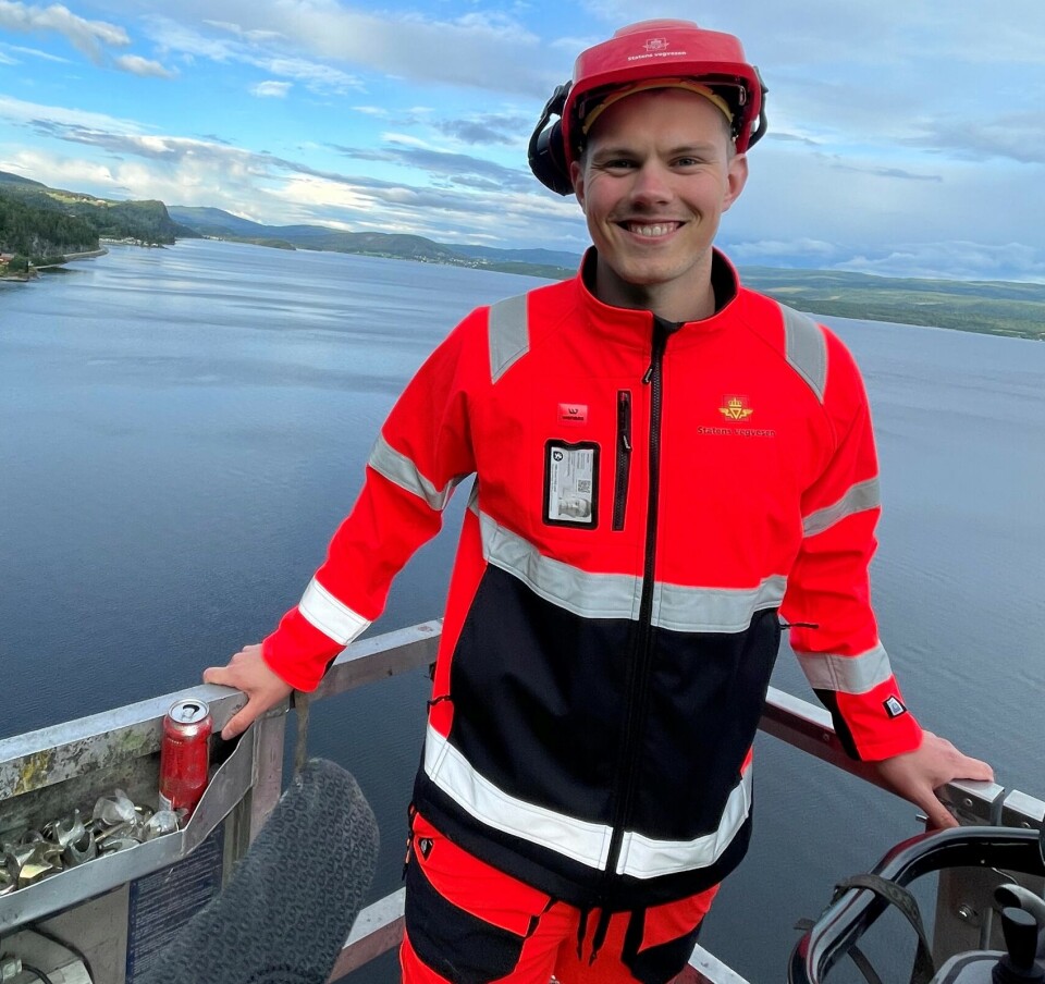 Byggeleder Sondre Berger i Statens vegvesen.