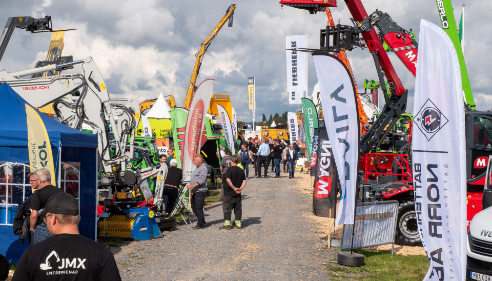 LOAD UP NORTH: Nordsvensk messe med utstillere innen anlegg, transport og skogbruk