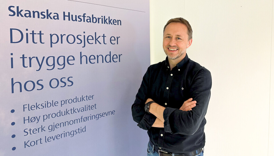 Tore Sandnes - adm. direktør Skanska Husfabrikken.