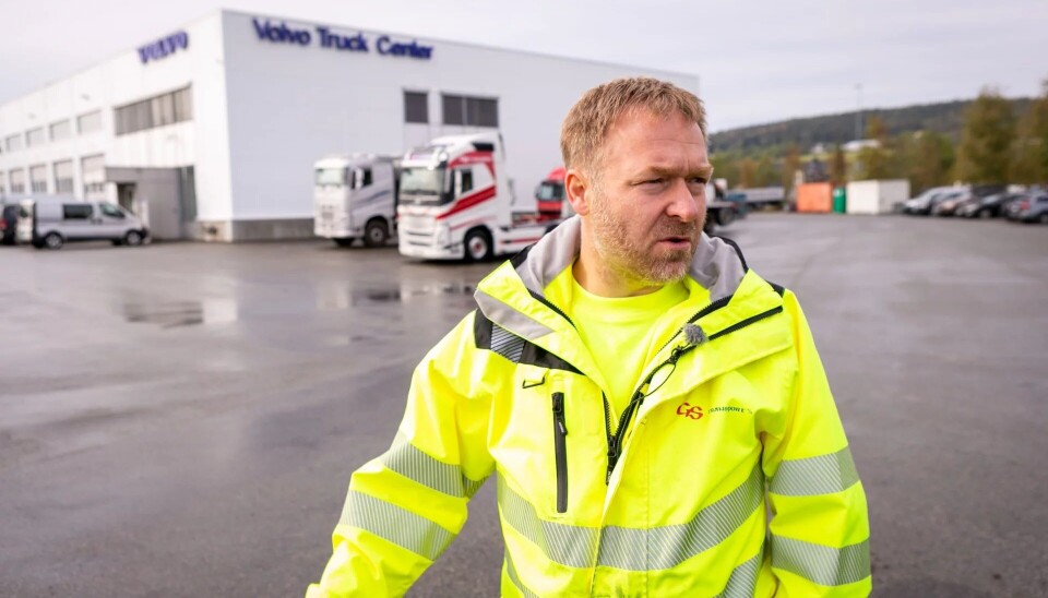 PÅ TIDE: – Det er ikke så ofte transportnæringen bruker utestemmen, men nå er det på tide, mener fylkesleder i Norges Lastebileier-Forbuds avdeling Buskerud, Per Einar Sand. PÅ TIDE: – Det er ikke så ofte transportnæringen bruker utestemmen, men nå er det på tide, mener fylkesleder i Norges Lastebileier-Forbuds avdeling Buskerud, Per Einar Sand.