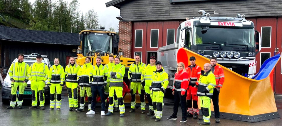 Svevia i gang på kontrakt til nær en halv milliard kroner