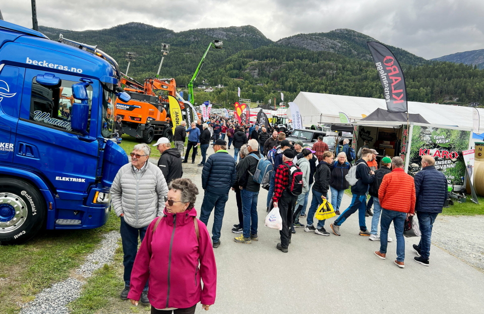 GODT BESØKT: Det er forventet år komme over 90.000 besøkende på Dyrsku'n. Bilde fra Dyrsku-helgen i 2022.