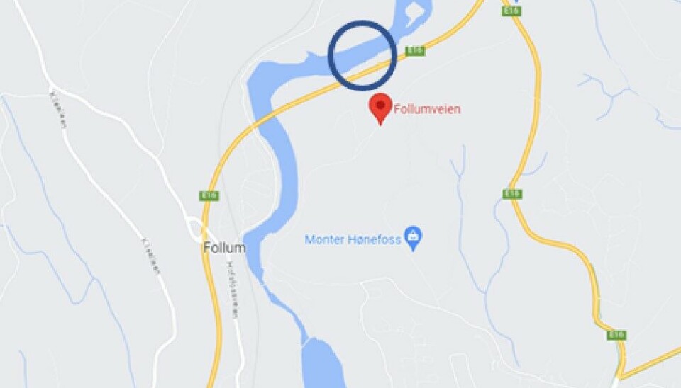 Har bygget midlertidig vei for E16 ved Hønefoss på en drøy uke