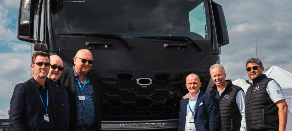 SR Group i Rogaland får støtte til kjøp av 10 hydrogendrevne lastebiler