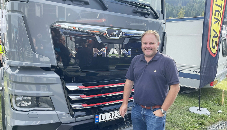 1. AUGUST: Per Brun overtok som salgssjef i MAN Trucks etter sommerferien.