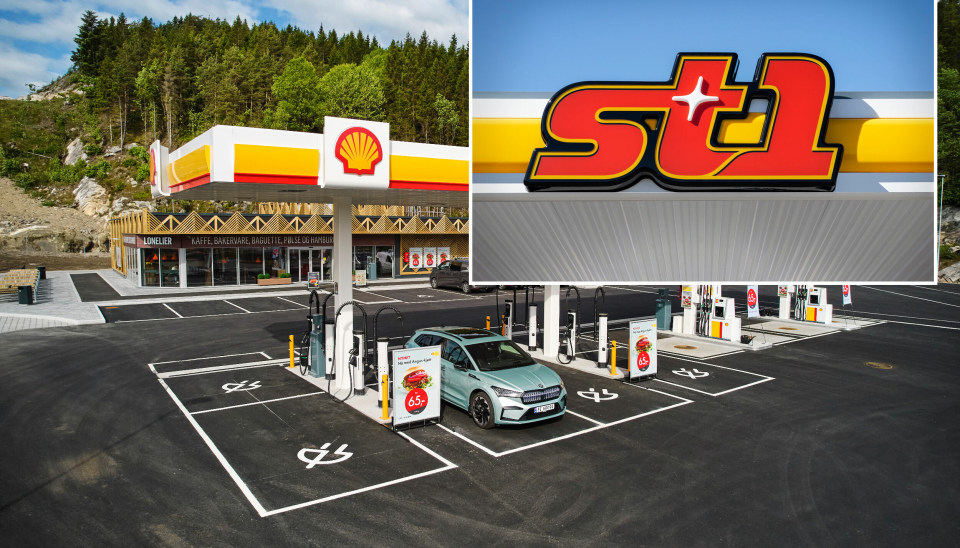 NYTT NAVN: Shell-stasjonene i Norge skal bli St1-stasjoner.
