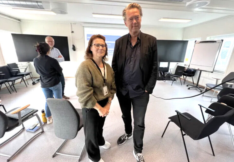 Miljørådgiver i Bane, Nor Ingunn Biørnstad, og prosjektleder for Bane Nors læringsarena, Petter Braathen, var sentrale for gjennomføringen av seminaret.