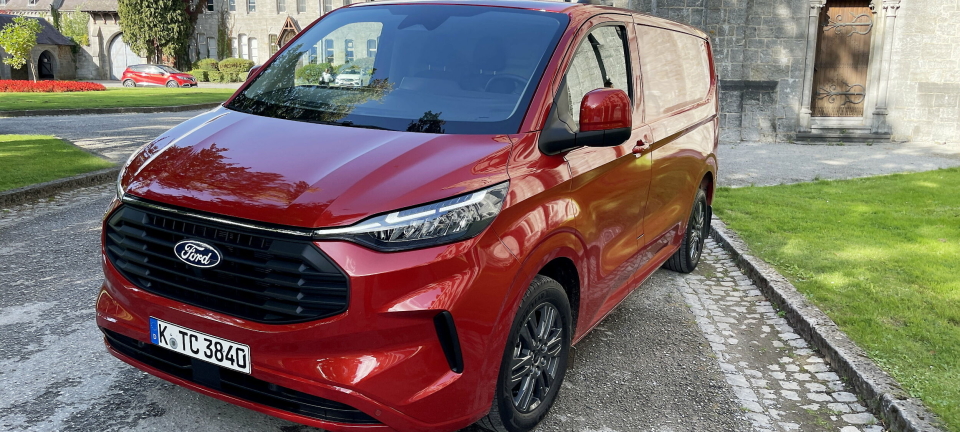 Helt ny Ford Transit Custom