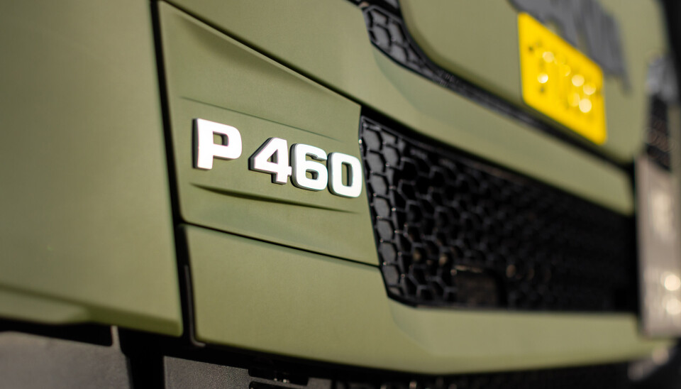 P460: Vognene er av typen Scania P460XT
