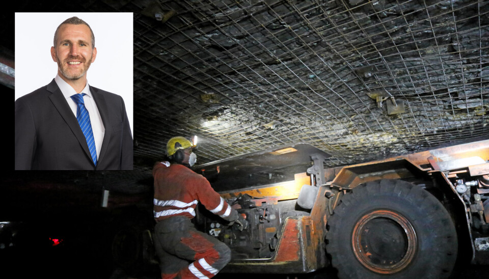 GRUVE 7: Stortingsrepresentant Marius Arion Nilsen (innfelt) fra Frp ønsker at kullgruven på Svalbard, Gruve 7, skal fortsette flere år.