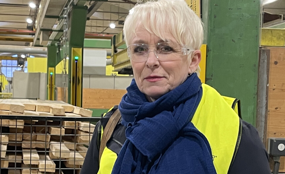 LEDER: Heidi Finstad er administrerende direktør i Treindustrien.