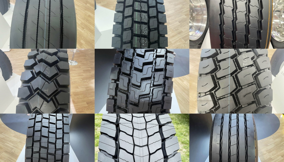 3PMSF: Alle disse dekkene, som er ulike dekk for drivlinje, henger eller styreaksel, on-eller off-road er merket med 3PMSF.
