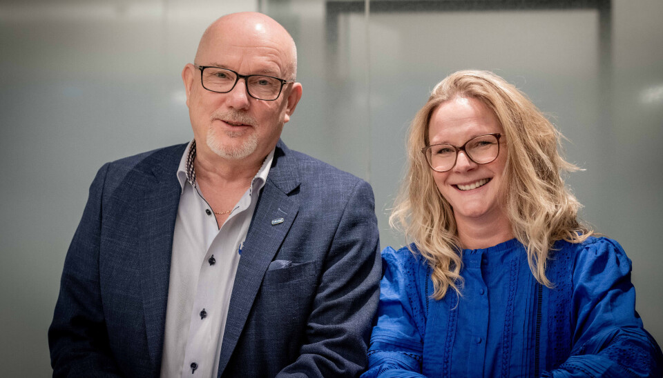 NATURLIG: Daglig leder i Hæhre Entreprenør, Gudmund Roen, og leder for HR i HI Entreprenører, Gry Lene Kløvstad, ser på partnerskapet med Diversitas som en naturlig del av konsernets satsing på arbeidet med mangfold og inkludering.