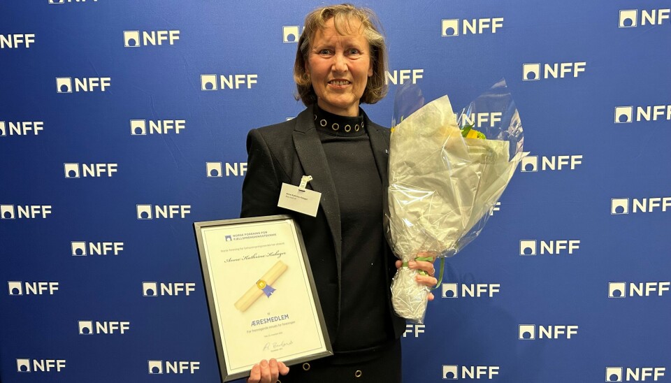 EN ÆRE: Anne Kathrine Kalager er utropt til æresmedlem i NFF.