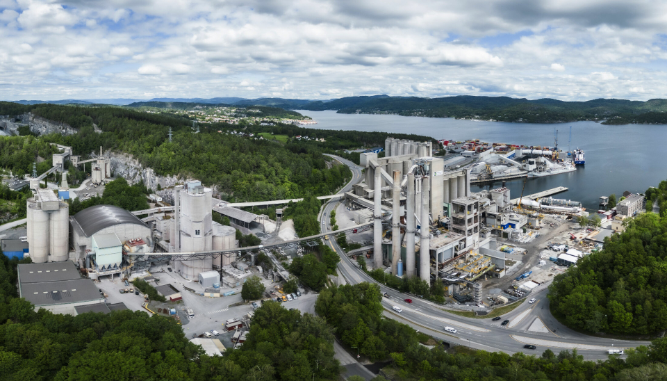 STORE KUTT: Fabrikken vil årlig redusere 400 000 tonn CO2 og vil med det kutte utslippene tilsvarende 1% av Norges totale CO2-utslipp.