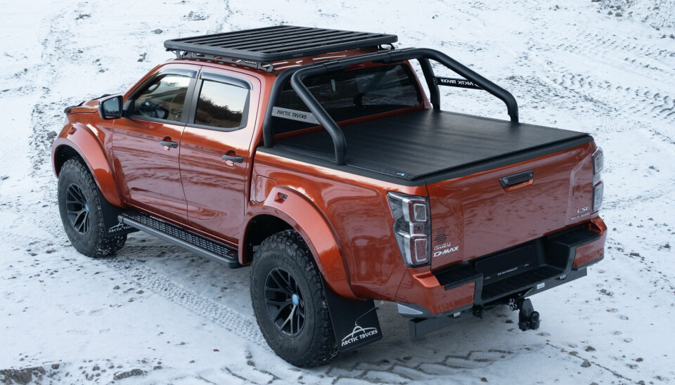 Lanserer pickup med 37-tommers dekk
