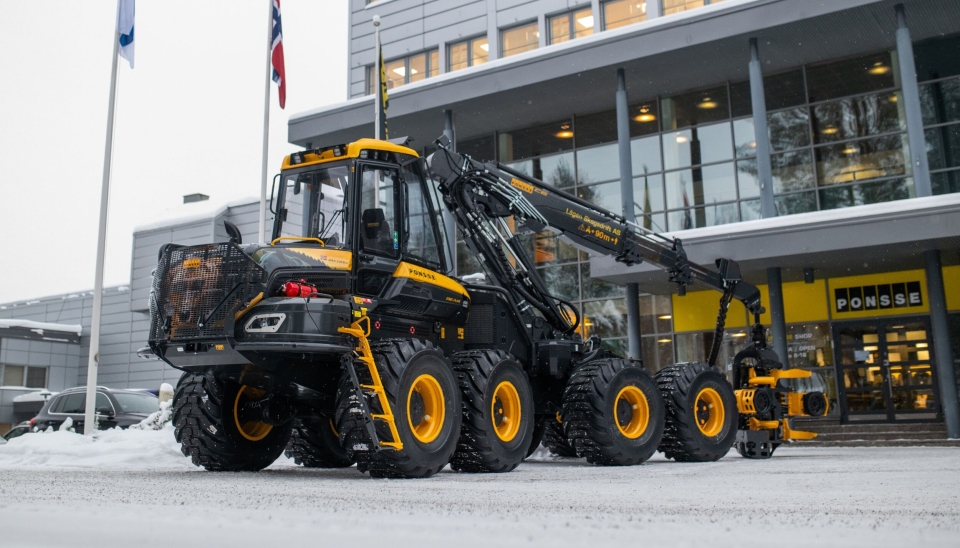 Jubileumsmaskin til  Lågen Skogsdrift