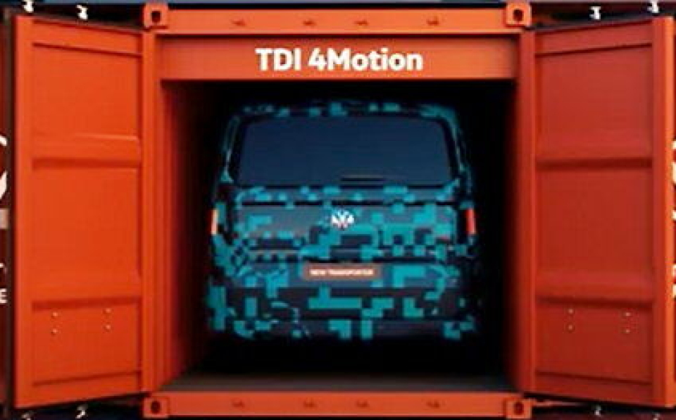 KOMMER: TDI, PHEV, 4Motion og BEV blir alle tilgjengelige når nye Transporter lanseres i 2024.