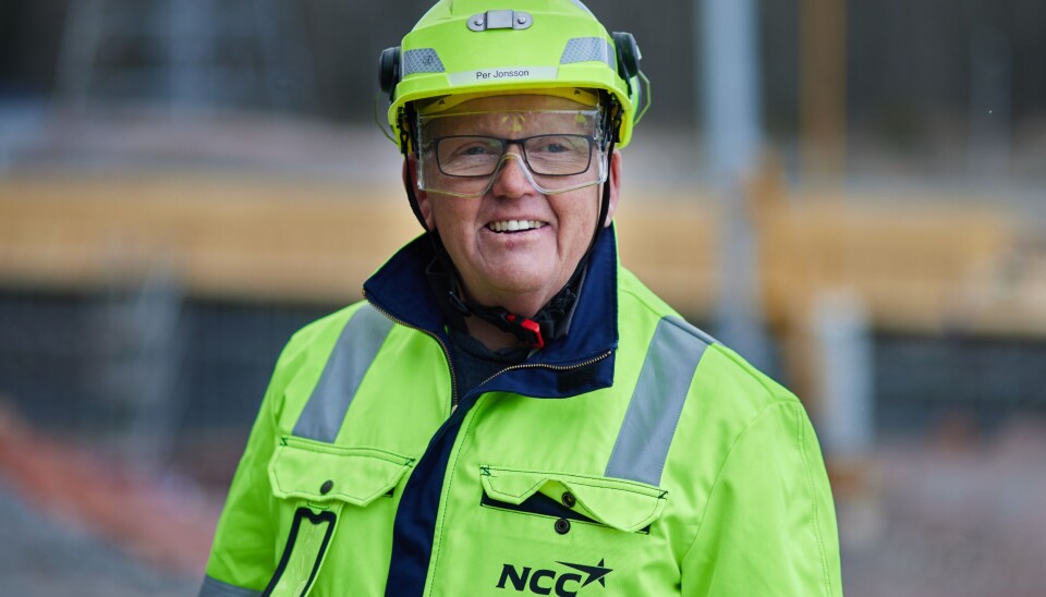 LEDER: Per Jonsson er leder for NCC Infrastructure Norge.