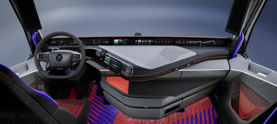 Renault-lastebil med helt nytt design