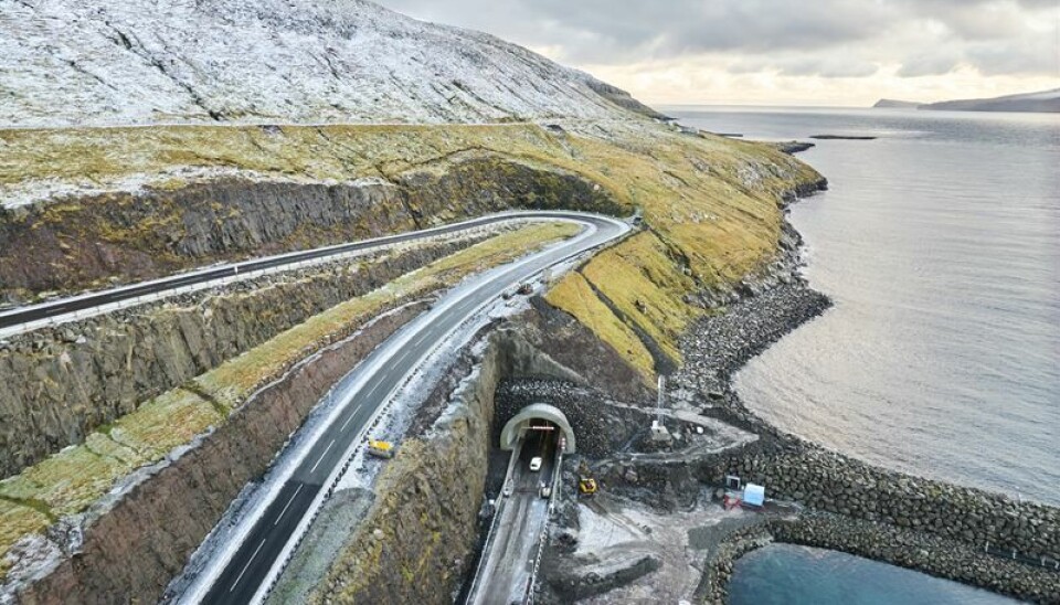 TUNNEL: Sandoytunnelens åpning på Gamlarætt.