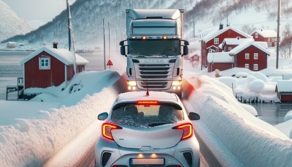 SMALT: Det er store utfordringer med smale veistrekninger i Troms.