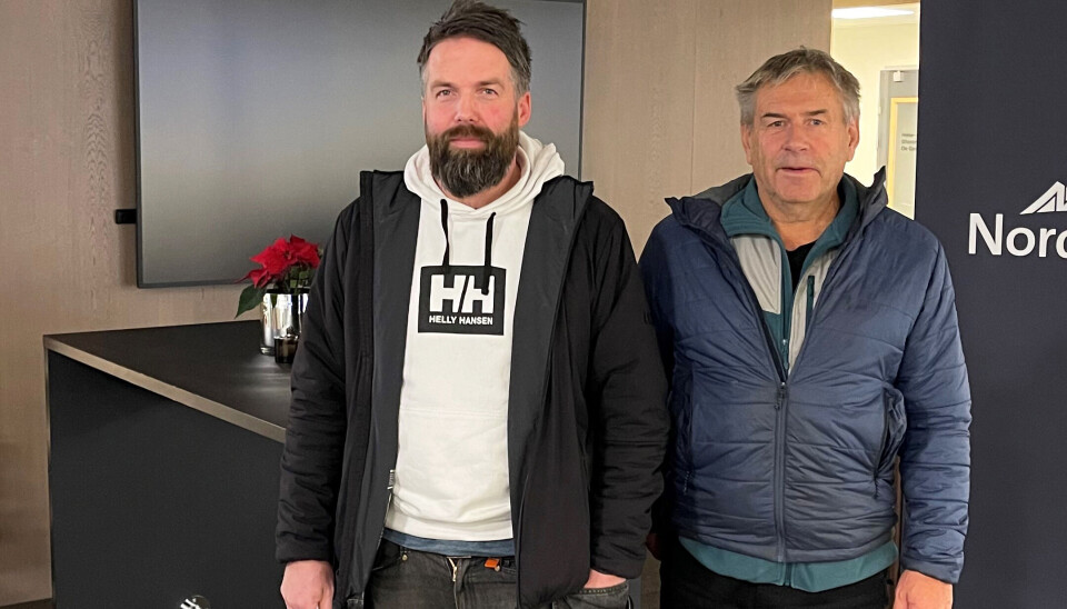 SAMARBEID: Daglig leder Morten Hansen og Styreleder Eirik Valle fra Arctic
Assistanse AS.