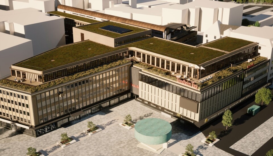 SKAL REHABILITERES: Trondheim Torg, i hjertet av Trondheim.