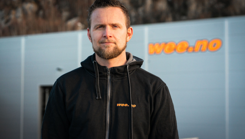 FORNØYD: Roger Wee, daglig leder i Wee.no. er fornøyd med resultatene i 2023.