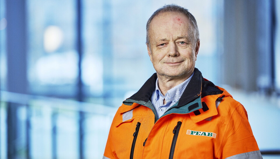 ADM. DIREKTØR: Arild Østgård i Peab Bygg AS. Foto: Bård Gudim