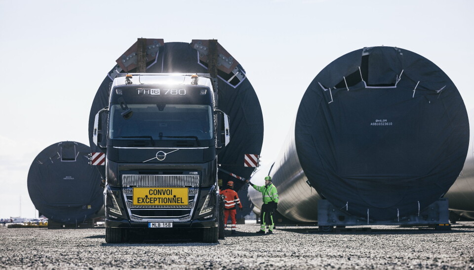 DEN STERKESTE: Med opptil 780 hestekrefter under panseret, er den nye Volvo Trucks-motoren rustet for skikkelig tunge oppdrag.