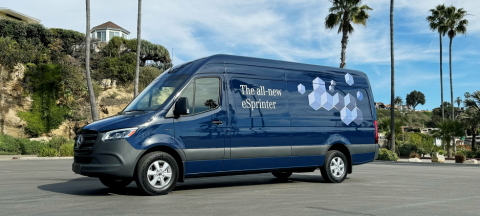 Ny eSprinter med 440 km rekkevidde