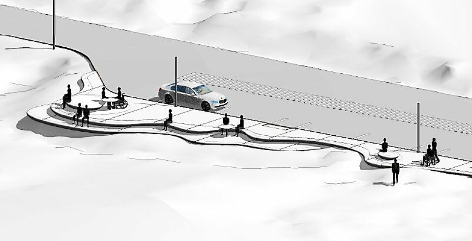 RASTEPLASSER: Langs vegen i Hol kommune ligger Vardestopp og Ørteren rasteplasser vakkert til ved vannet Ørteren, med god sikt mot Hardangerjøkulen på klarværsdager. Nå skal de rustes opp.